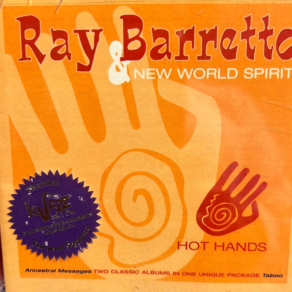 (2) CD set.  Ray Barrett’s. Latin jazz.
